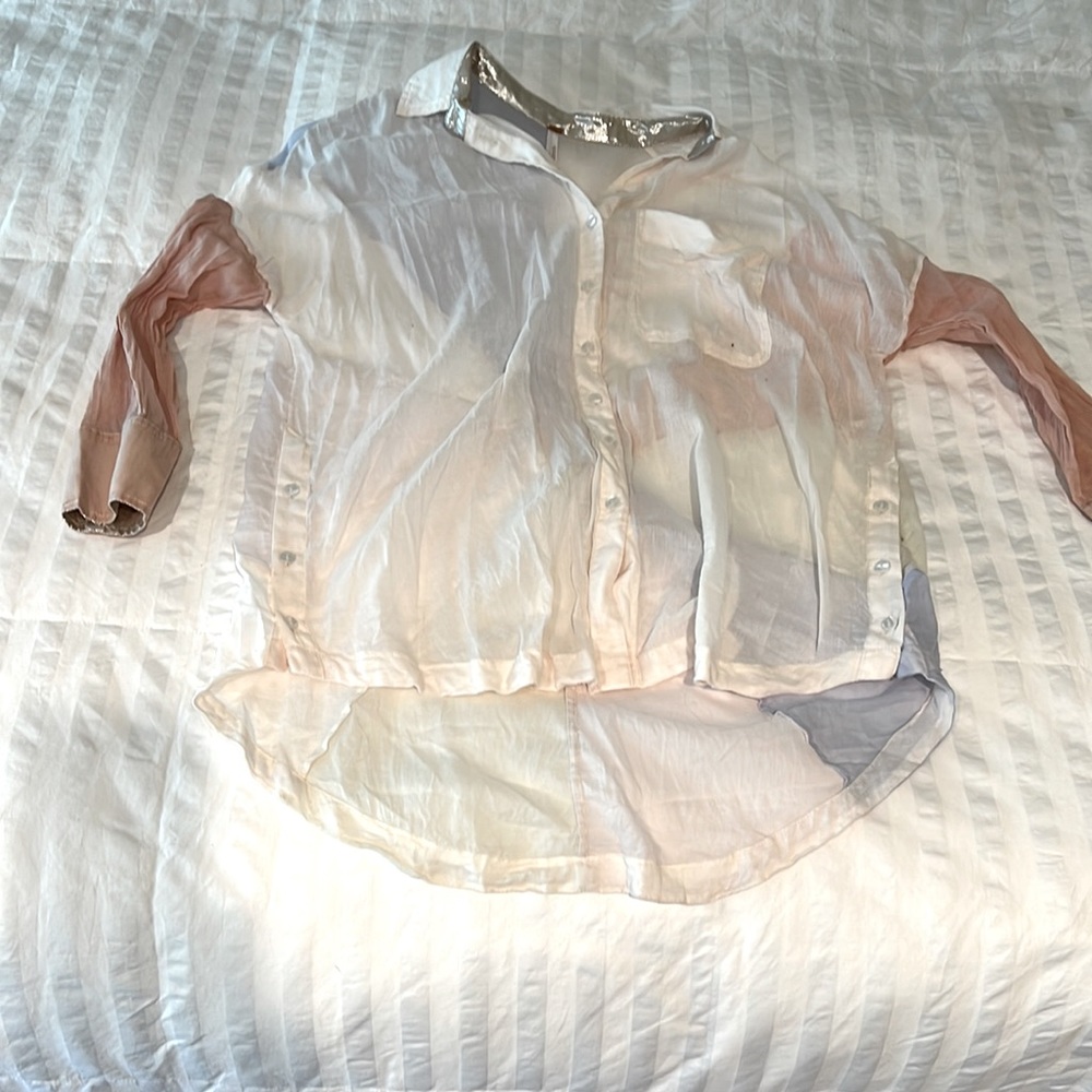Free people button up